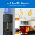 thumbnail image 4 of Brio 530 Top Load Hot and Cold Water Dispenser with LED Indicator Lights, Black, 4 of 9