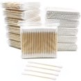 thumbnail image 3 of HSHDLDF Cotton Swabs with Wooden Sticks/Biodegradable Cotton Buds 900pcs, 3 of 7