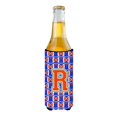thumbnail image 2 of Carolines Treasures CJ1083-RMUK Letter R Football Green Blue and Orange Ultra Beverage Insulators for slim cans  Slim, 2 of 2