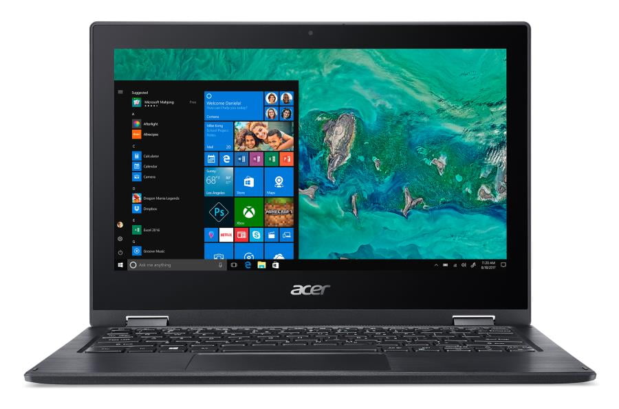 Acer Spin 1, 11.6" HD Touch, Intel Pentium Silver N5000, 4GB LPDDR4, 64GB eMMC, Office 365 Personal, Windows 10 in S mode, SP111-33-P1XD