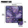 thumbnail image 5 of HELLHERO Purple Gold Marble Sewing Machine Mat Household Accessories Easy to Clean with Storage Cylinder Premium Fabric Sewing Machine Mats for Woman Gifts, 5 of 5