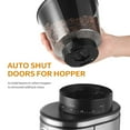 thumbnail image 3 of Ollygrin Burr Coffee Grinder, Electric Conical Coffee Bean Grinder With 30 Adjustable Grind Settings,2-12 Cups, Stainless Steel, 3 of 6