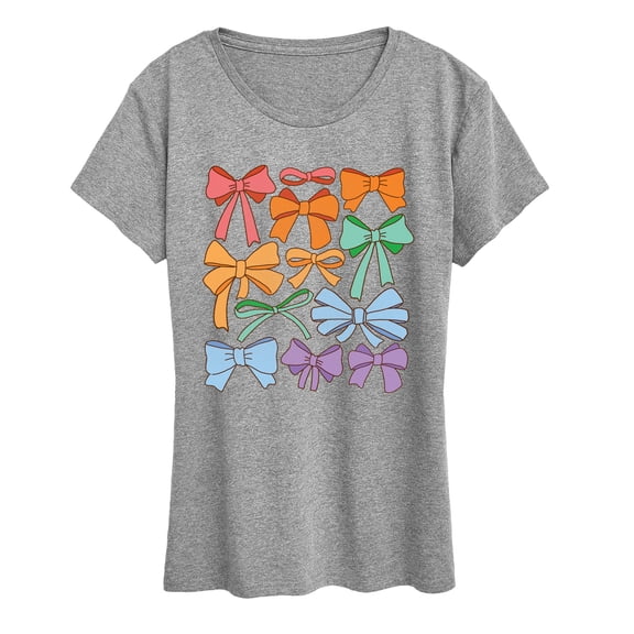 Instant Message - Pride Coquette Bows Short Sleeve Graphic T-Shirt