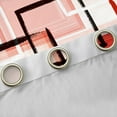 thumbnail image 4 of Castle Fairy Geometric Rectangle Black Out Curtains for Teenagers,Abstract Minimalist Curtains Pack Of 2 (42X63 Each),Vintage Aesthetic Bedroom Curtains,Microfiber Bedroom Decor, 4 of 6