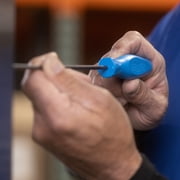 CHANNELLOCK #1 x 8-inch Professional Phillips Screwdriver, Precision Machined with Magnetic Tip & Tri-Lobe Grip, Ideal for Home Improvement, Made in USA (P108H)
