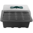 thumbnail image 3 of 12 bandejas de cultivo con cúpula de humedad e inserto de celda - Mini propagador para el inicio de semillas y el crecimiento saludable de plantas Durable Reutilizable y reciclable 2 PCS esquí esquí Gafas de esquí, 3 of 5