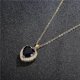thumbnail image 3 of Heart Of The Ocean Necklace, Ailuor Silver Necklace Pendants Jewelry Mother's Day Gift, 3 of 4
