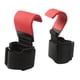 thumbnail image 1 of Gancho eléctrico para sentadillas para levantamiento de pesas, cinturón auxiliar de dominadas con barra Horizontal, gancho para levantamiento de pesas, gancho para cinturón de Fitness (rojo), 2 uds. brillar Electrónica, 1 of 5