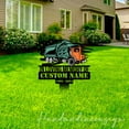thumbnail image 4 of Handmadetneonsign Waste Collector Metal With Stake, Driver Metal Sign, Grave Marker, Metal Yard Stake 65650, 4 of 5