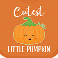 thumbnail image 4 of Inktastic Halloween Cutest Little Pumpkin Boys or Girls Baby Bib, 4 of 4