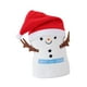 thumbnail image 5 of Manta de vellón con gorro de Papá Noel, manta creativa para sofá, manta para cama, accesorios de cama para dormitorio y sala de estar Muñeco de nieve, 5 of 8