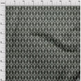 thumbnail image 3 of oneOone Organic Cotton Voile Fabric Geometric Ikat Decor Fabric Printed BTY 42 Inch Wide, 3 of 4