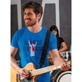 thumbnail image 2 of All I Need Is Music Quote T-Shirt Men -Smartprints Designs, Male 3X-Large, 2 of 4