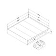 thumbnail image 2 of South Shore SoHo King Platform Bed with 6 Drawers, 78", 2 of 8