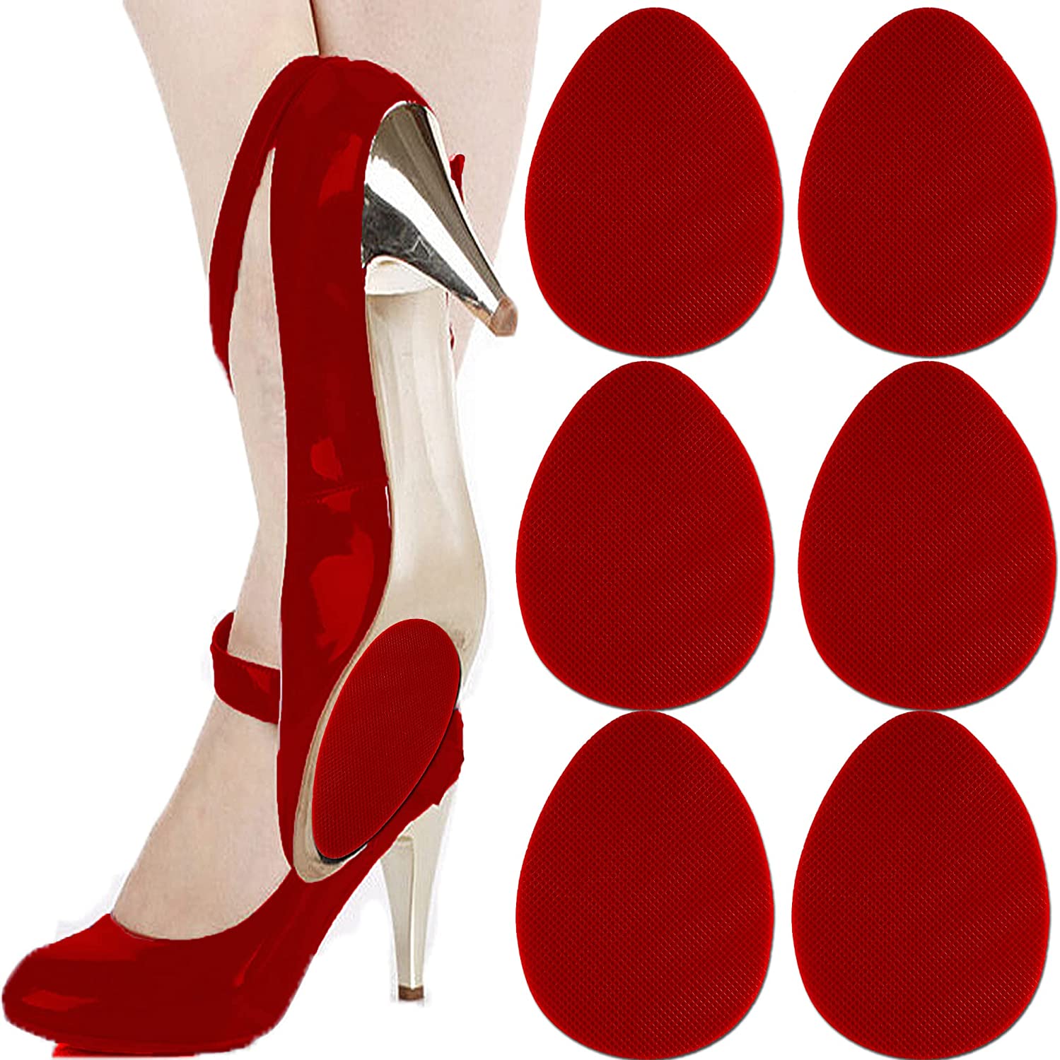 Non Slip Shoes Pads SelfAdhesive Shoe Grips Rubber AntiSlip Shoe