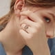 thumbnail image 3 of Anillos para mujer, regalos para mujer, moda para damas, anillo de joyería de moda con patrón hueco en forma de corazón para damas, 3 of 5