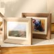 thumbnail image 3 of Marco de exhibición de imágenes de madera: Marco de mesa de marco de exhibición de fotos moderno rectangular, 3 of 8