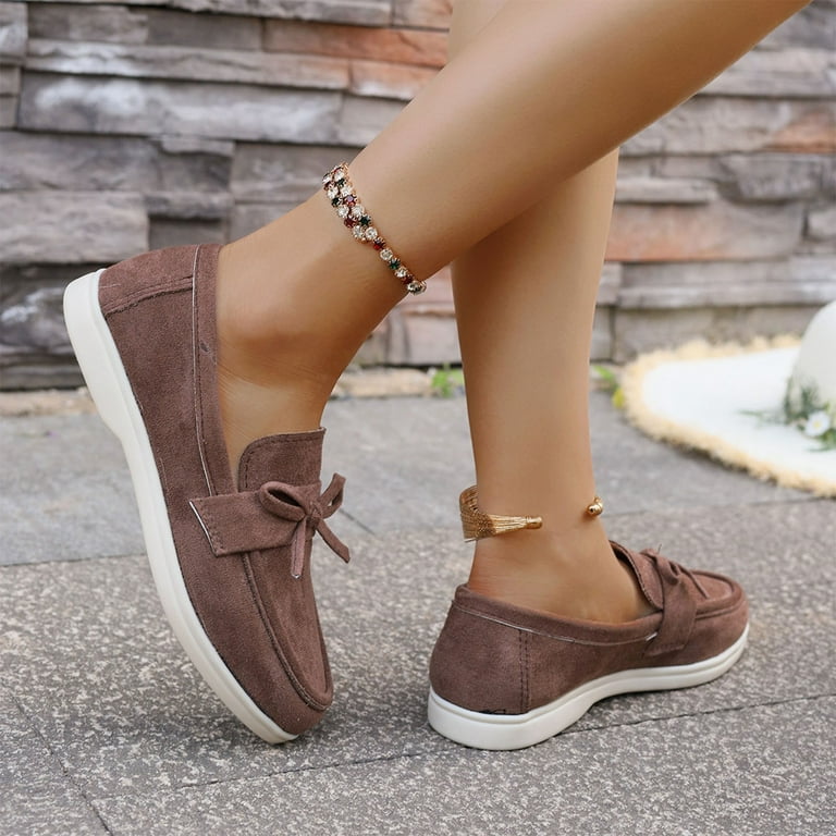 Tawop Womens Shoes Womens Dress Shoes Work Shoes Flats Round Toe