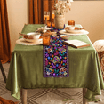 thumbnail image 4 of Camino De Mesa Textura Lino 33 x 183 cm Estilo Mexicano Esqueleto, 4 of 4
