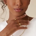 thumbnail image 6 of DESIGNICE 18K Gold Plated 3 Rings Set | Gold Stacking Rings for Women | Stacking Ring Set | Gold Stackable Rings, 6 of 7