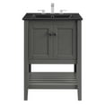 thumbnail image 4 of Modway Prestige 24" Bathroom Vanity in Gray Black, 4 of 9