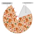 thumbnail image 2 of Yiaed Squirrel And Mushroom Print Christmas Tree Skirt , Tree SkirtsTree Mat for Christmas Winter Holiday Indoor Decorations-36", 2 of 7