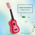 thumbnail image 3 of Ukelele de tilo de 21 pulgadas 6 cuerdas guitarra acústica pequeña instrumento Musical JShteea  El nuevo, 3 of 9