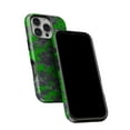 thumbnail image 5 of DesignSkinz Scratch-Resistant Hard Slim Case Compatible with iPhone 13 Pro (Compatible with MagSafe) - Dark Green and Gray Digital Camouflage, 5 of 9