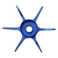 thumbnail image 3 of Splihome Roue Goutte d'Eau Modifiée pour Abu Max Series B3B4P3P4P5 Frein Six Étoiles Bleu, 3 of 9