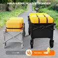 thumbnail image 4 of Carro utilitario plegable Navatiee 83 x 46 x 53 cm, capacidad de 45 kg, 4 of 7