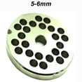 thumbnail image 1 of MYG No 5 Meat Grinder Orifice Plate Easy to Clean Stainless Steel Accessory, 1 of 5