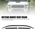 thumbnail image 3 of Outside Mount Window Rain Guard, Outside Mount Vent Visor Shade Oxidation Resistant High Strength Easy Installation  for Tacoma 2024, 3 of 7