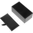 thumbnail image 2 of HUGFEGWE 3pcs Box Tie Clip Box Gift Boxes Jewelry Boxes Jewelry Case Decorative Present Boxes Present Wrapping Boxes Cufflinks Boxes for Gift Square Container Leather Travel CJB91-33357, 2 of 9