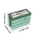 thumbnail image 2 of Lonchera, cajas bento, lonchera de tres capas con compartimentos para estudiantes del trabajo, lonchera bento de plástico para horno microondas con arroz y lonchera, almacenamiento bento, 2 of 2