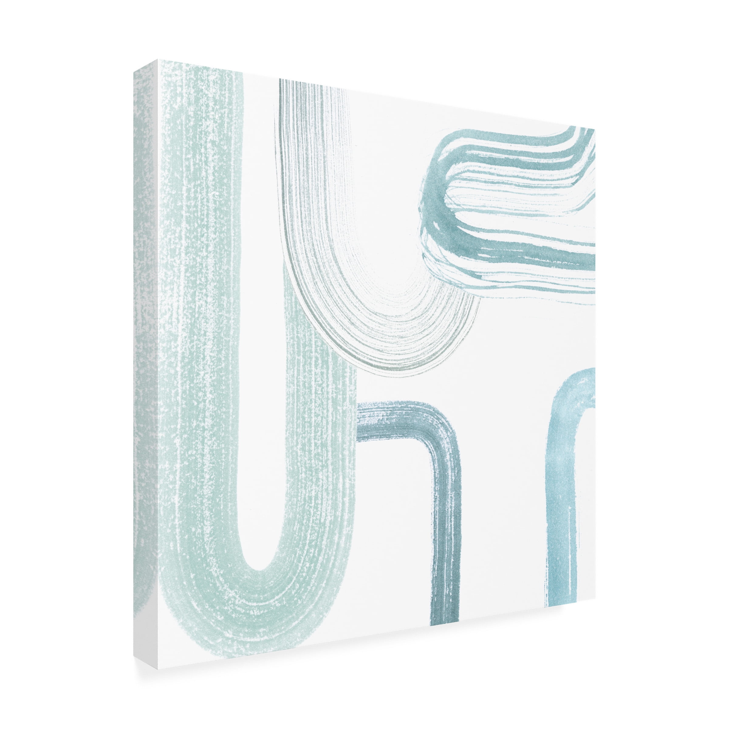 Grace Popp 'Gemstone Streams III' Canvas Art