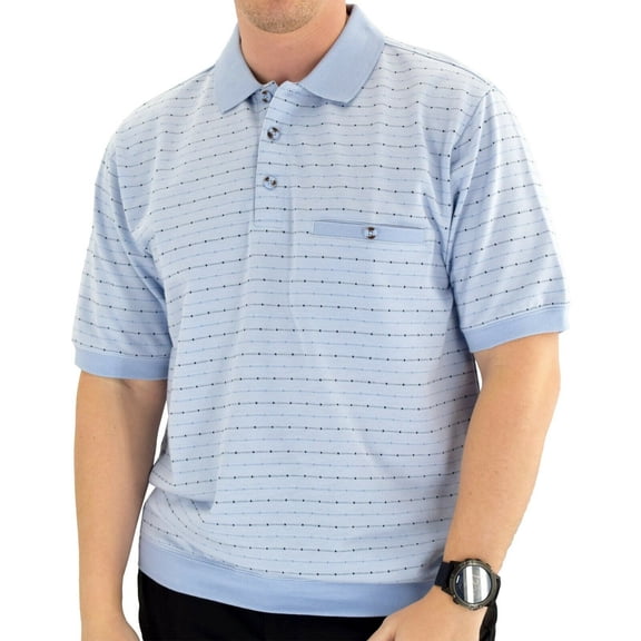 Banded Cotton and Polyester Polo Shirts with Pockets S (Men's)