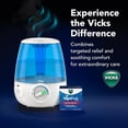 thumbnail image 5 of Filter-Free Ultrasonic Humidifier, Recommended by Pediatricians*, 1.2 Gal Ultrasonic Cool Mist Humidifiers for Bedrooms & Kids Rooms, Works with VapoPads, 5 of 6