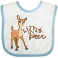 thumbnail image 3 of Inktastic Little Deer Boys or Girls Baby Bib, 3 of 4