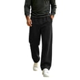 thumbnail image 2 of LONKITO Mens Sweatpants with Pockets Athletic Workout Jogger Pants Elastic Waist Drawstring Baggy Sweatpants Open Bottom Size XL, 2 of 7