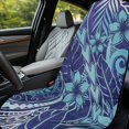 thumbnail image 3 of Binienty Polynesia Hibiscus Sweat Towel Car Seat Cover for Gym Post-Work Running Athletic Beach Towel Machine Washable Lightweight Soft Car Interior Accessories for Women Girly, 3 of 8