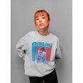 thumbnail image 2 of Chillin' ICEE Trendy Drink - Retro Beverage Graphic Women's Sweatshirt, 2 of 4