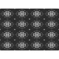 thumbnail image 1 of Ahgly Company Machine Washable Indoor Rectangle Transitional Midnight Gray Area Rugs, 6' x 9', 1 of 7