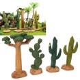 thumbnail image 1 of Ornement de Plante de Baobab Reptile, Décoration de Terrarium Cactus en Résine Belle Simulation pour Poisson, 1 of 8