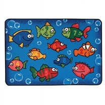 Carpets for Kids 36.27 Something Fishy Rug  3 ft. x 4.5 ft.
