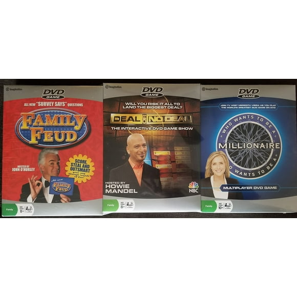 Imagination DVD Jeu 3 Pack - Inclut: Fierté Familiale - Deal Ou Pas Deal - Qui Veut Tre a