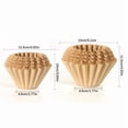 thumbnail image 5 of ANXPTIME Unbleached Coffee Filter Paper For Drip Coffee Maker Coffee Dripper Supplies, 5 of 11