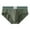 Green, variant on Miqool Mens Underwear Briefs Cotton Soft Breathable No Fly Covered Waistband Support Pouch Underwear for Men