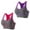 14/ Burgundy, variant on Wozhidaoke Sports Bras for Women High Support, Sports Bras Pack Multipack Padded Medium Support Bra for Workout Gym Yoga, Plaincolor Bras for Women | Brown L