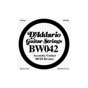 DAddario BW042 80/20 Bronze Acoustic Guitar Strings