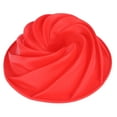thumbnail image 2 of Spiral Cake Mold Silicone Chocolate Biscuits Cupcake Mold Fondant DIY Cake Tools, 2 of 9